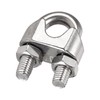 sourcing map Wire Rope Clip Clamp M10 304 Stainless Steel