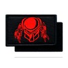 Graphic Dust Predator Embroidered Tactical Patch with Hook and Loop