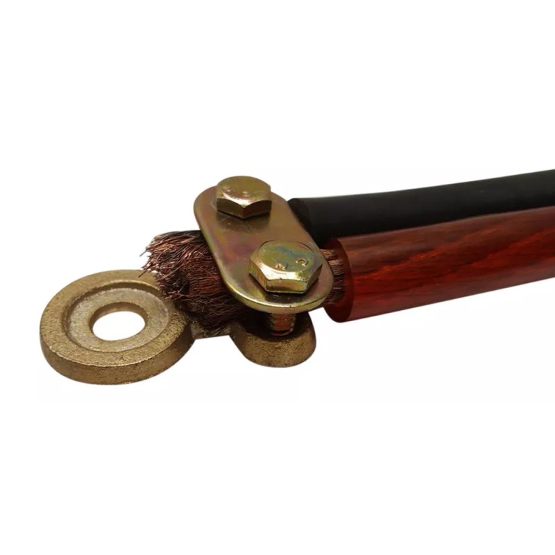 Ter-Mex 2x brass side post battery cable terminal Wire Automotive