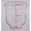 American Mantle Glass Globe GLG1700 for GL1700 and JK-6A Outdoor
