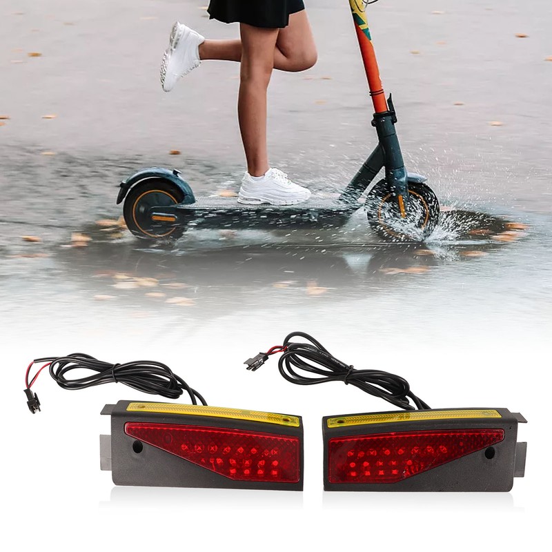 1 Pair Scooter Front Light 10in Warning Lamp High Brightness