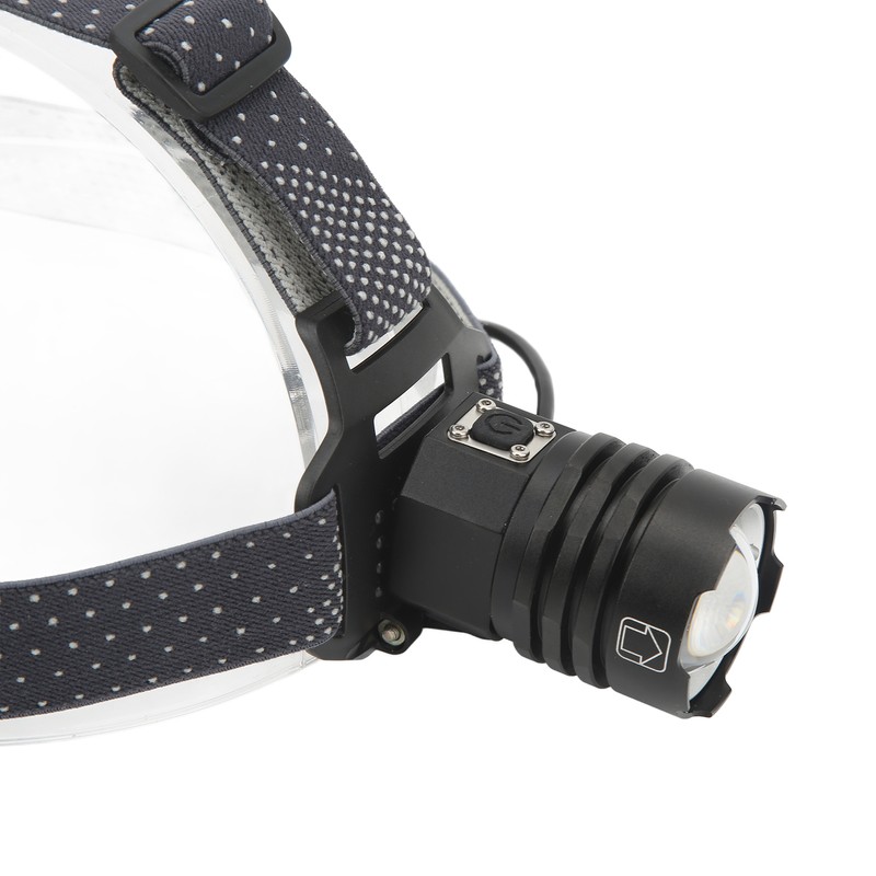 Headlamps for XHP160 LED Bulb Type C Charging Telescopic Zoom