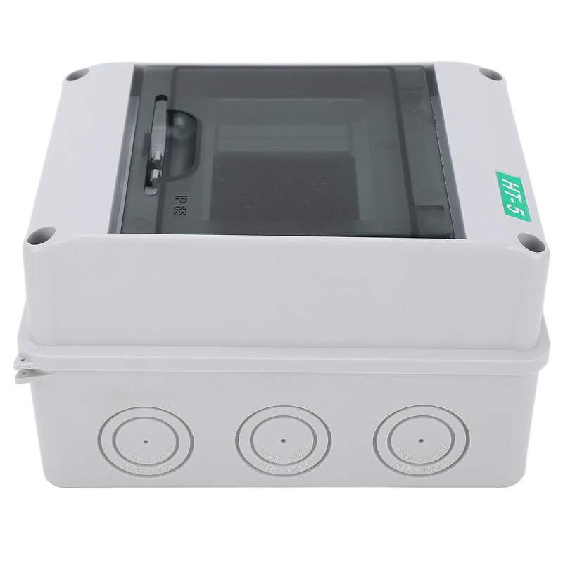 Caja Protectora para Disyuntor con Cubierta Transparente de 5 Vías