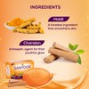 Santoor Sandal and Turmeric Soap, 150g (Pack of 4)