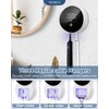 Toothbrush Sanitizer Holder, WONICO Tooth Brush Holder for Bathroom, Wall-Mounted