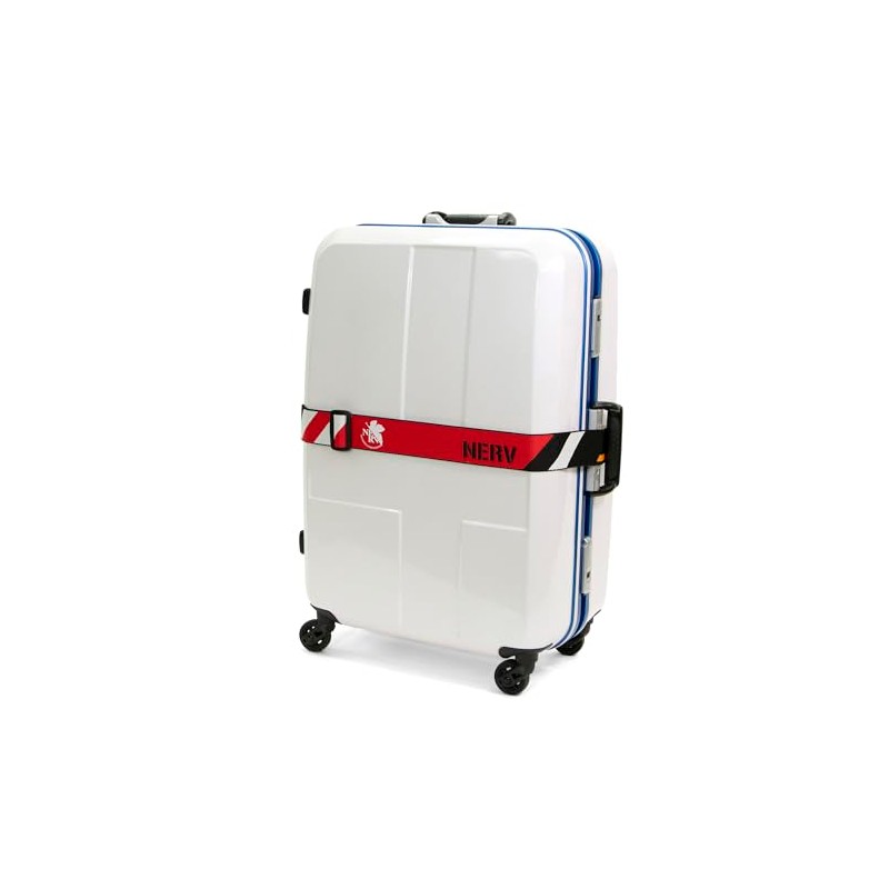 EVANGELION NERV Container Belt, Red (Suitcase Belt)