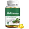 Aceite de orégano con aceite de semilla negra, apoyo digestivo,