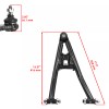 Caltric Black Front Lower Right A-Arm for Yamaha Raptor 700