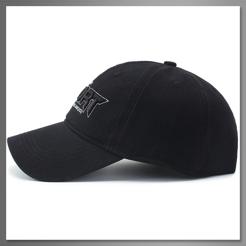 Buzz Selection Cap247 Sports Cap, Embroidered Letters, Logo, Simple Design,