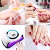 Lampara Secador De Uñas Esmalte Led Uv Profesional Portátil