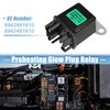 X AUTOHAUX No.8942481610/8942481610/8944233140 Preheating Glow Plug Relay for Yanmar 12V