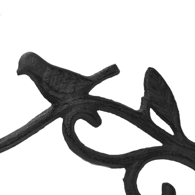 DEWEL Iron Hanging Plant Hook Rust Resistant Wall Decorative Bracket，Hanging