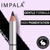 IMPALA | Brow Pencil with Brush Black Color No. 01