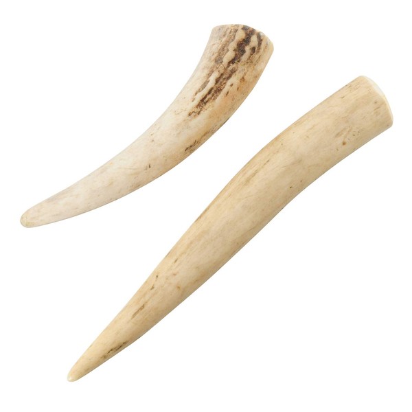 monolife Deer Antler Small Dog Toy, Additive-free, Snack, Ezo Deer, Made in Japan, Deer Antler Gum, Dental Care (Approx. 3.9 inches (10 cm) (Large) 1 / 2.8 inches (7 cm) (Small) 1 Piece)