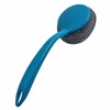 Non-Scratch Plastic Scourer with Handle & Refill – Dish Scrubber
