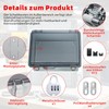 Junction Box Waterproof IP65, Transparent Control Cabinet Outdoor Surface-Mounted Distribution
