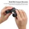 30x60 126m 1000m Mini Compact Binoculars 7.2 Degree Viewing Angle