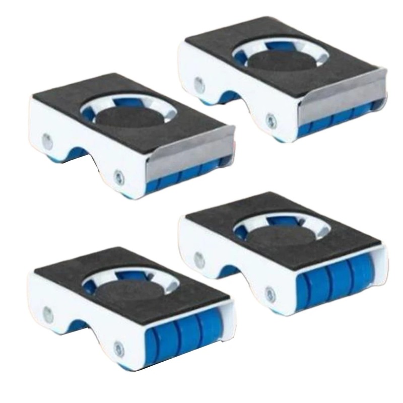 Furniture Moving Rollers for Heavy Item Transport – 4-Piece Sliding