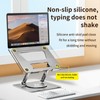 VAJUN Rotating Laptop Stand, 360° Angle Swivel, Height Adjustable for