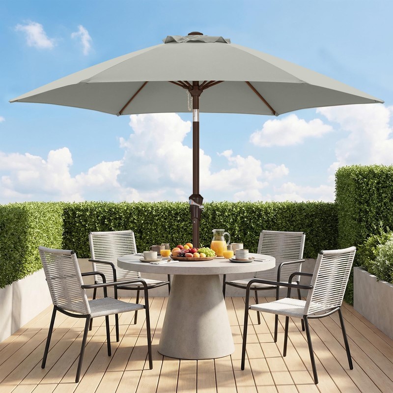 ABCCANOPY 7.5FT OutdoorPatio Umbrella, UV Protection Table Umbrella w/Crank for