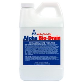 KennelSol Bio-Drain Cleaner and Pet Odor Remover | Eliminates Pet Odors in Minutes | 1/2 Gallon Bottle by Alpha Tech Pet