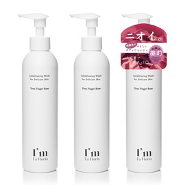 I'm La Floria Delicate Zone Soap Delicate Body Wash N 250ml 3-pack Body Soap Moisturizing Odor Care Full Body VIO Scent of Eve Piazza Rose (I'm La Floria)