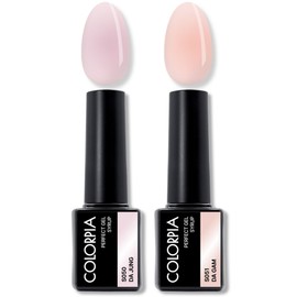Calapia One Step Perfect Gel Syrup Gel Nail Set, 1 Set, 01. Sweet + Sweet / 칼라피아 원스텝 퍼펙트젤 시럽 젤네일 세트, 1세트, 01. 다정+다감