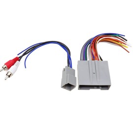 SecosAutoparts Set 2 Car Stereo Radio Wiring Harness Adapter Compatible with Ford Explorer F150 F250 350