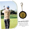 GRIRIW Portable Golf Score Counter Tool Golf Device with Chain