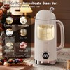 6-in-1 Upgraded 34oz Nut Milk Maker Machine with 8 Stainless