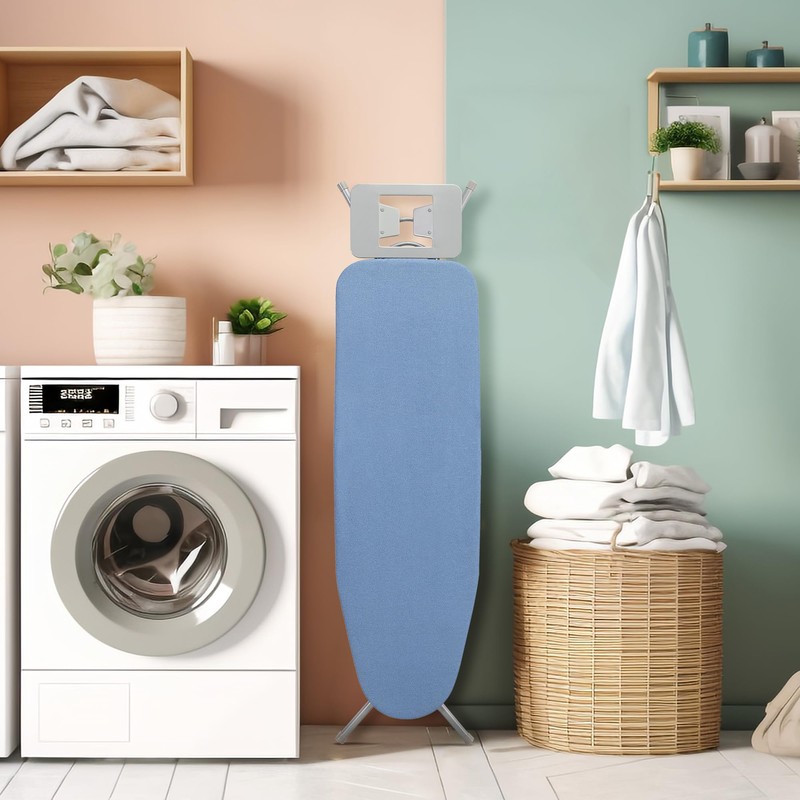 Storageideas Ironing Board 48" x 15" with Iron Holder, Adjustable