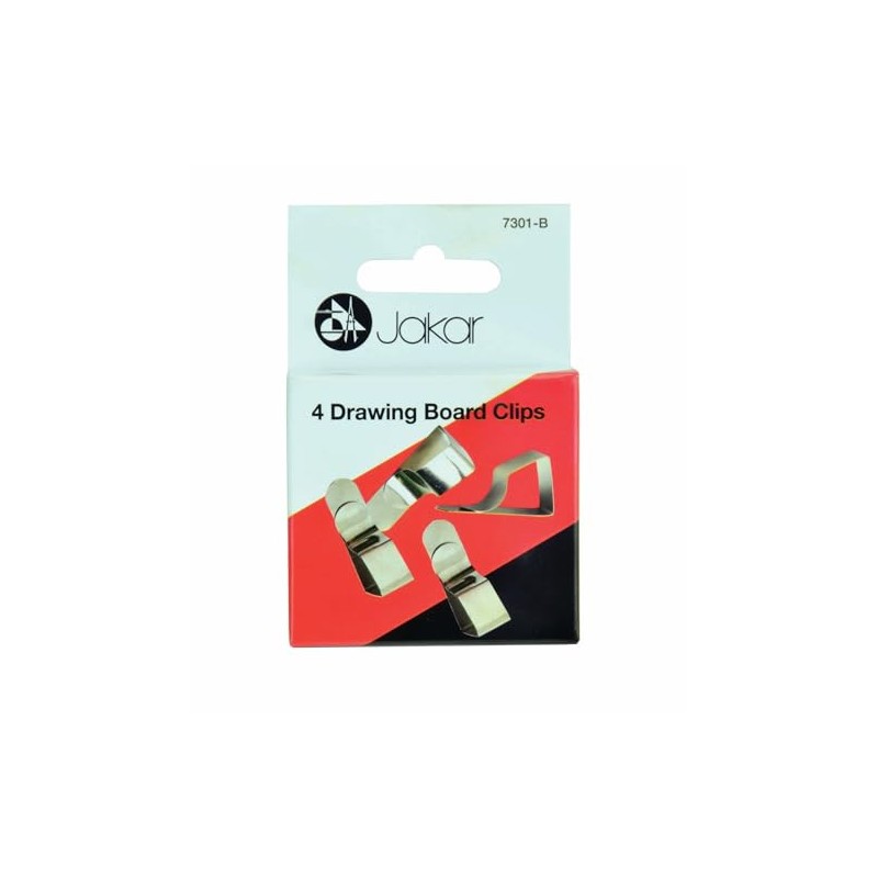 Jakar Drawing Board Clips (4)