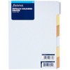A5 Metallic 6 blank tabs index