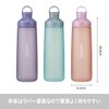 CB Japan SANTECO Water Bottle, Direct Drinking, Rubber Paint, Pink,