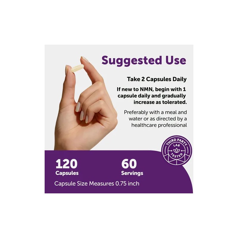 Micro Ingredientes Nmn Complejo 1000mg,120 Cáps,resveratrol