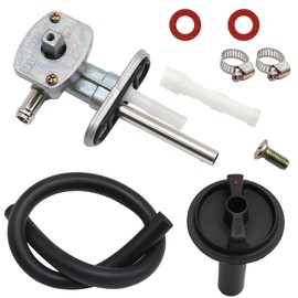 SYOWADA Fuel Petcock Valve Kit Replacement for Yamaha Bruin 350 Grizzly 350 660 4 Wheeler YFM350 YFM660 5KM-24500-10-00 5KM-24311-20-00 1NS-F4524-00-00 Fuel Valve Kit