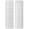 AWENTA 18" x 5" Inch Two Sided White Door Air