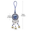 Zingtsing Evil Eye Wall Hanging Decor, Evil Eye Wind Chime,