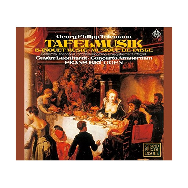 テレマン:ターフェルムジーク(全曲)