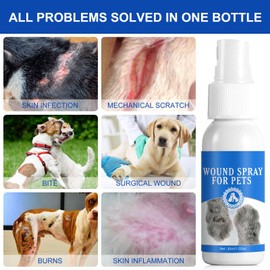 Wound Gel for Pets/Wound and Skin Care for Dogs & Cats or Other Pets(30ml/1floz)