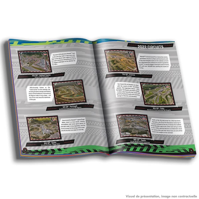 Panini Moto GP 004537SPCFGD Sticker 4 Pockets + Free Album