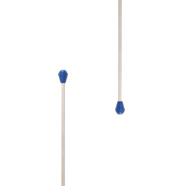 FEFOSAEP Fencing Practice Sword Foil/Epee Tips - Rubber Foil/Epee Tips for Practice Blades only (Pack of 10) (Blue-Foil)