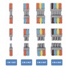 8 Pcs Pluggable Wire Connectors for AWG 24-12, Hand Protecting