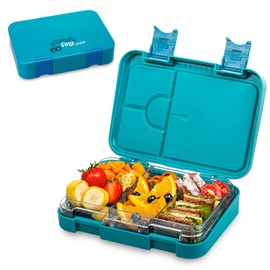 schmatzfatz Junior Children's Lunch Box, Bento Box with Variable Compartments