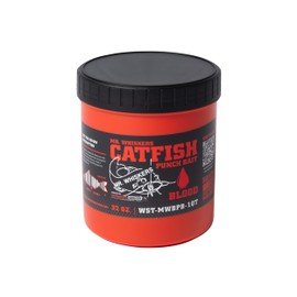 Mr. Whiskers Catfish Punch Bait - Blood - 1 Quart
