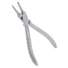 SEWACC Nose Pad Pliers for Eyeglass Repair Metal Jaw Pliers