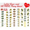 One Stop Nails Green Bay Packers Clear Vinyl Cut, PEEL