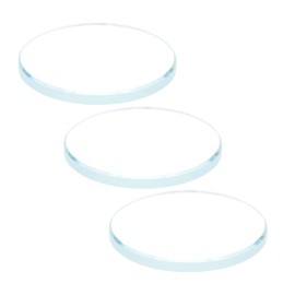 HARFINGTON 3pcs AR-Coating Watch Lens 30mmx2.8mm Round Flat Mineral Watch Crystal Glass
