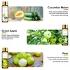 PHATOIL 9PCS Fruit Fragrance Oil Set for Soap Making Diffusers,