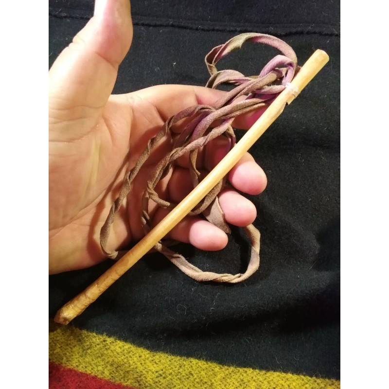 Mohawkarts.com Native American Eagle Wing Bone Whistle Museum quality 8"